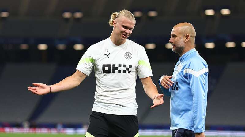Pep Guardiola told Erling Haaland he would "smash him" if he wasn