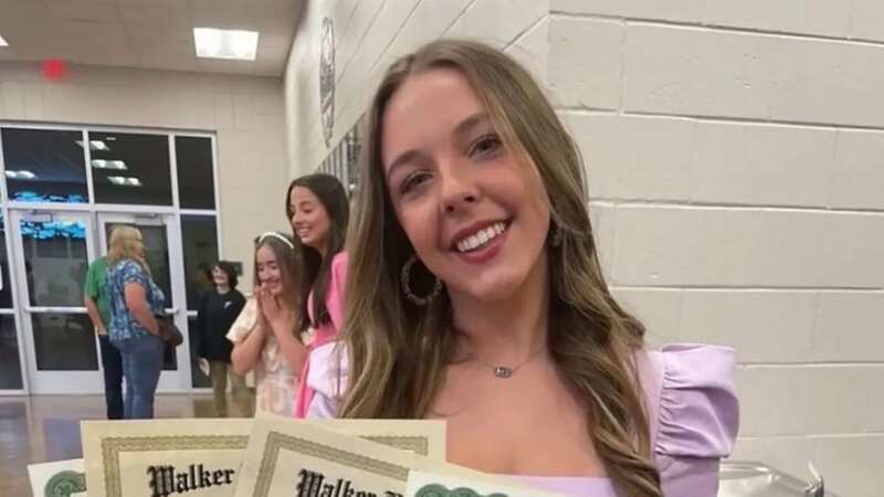 Kaylee Timonet is a great student (Image: Unfiltered with Kiran)