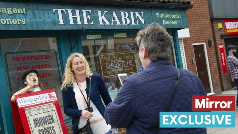 Fans have fun on the Coronation Street tour
