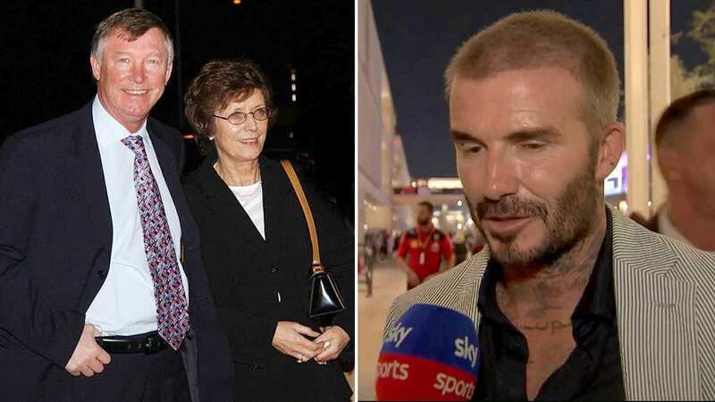 David Beckham pays touching tribute to Sir Alex Ferguson