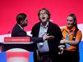 Protester trying to disrupt Labour conference given clear message by members dqxikeidqkikdinv