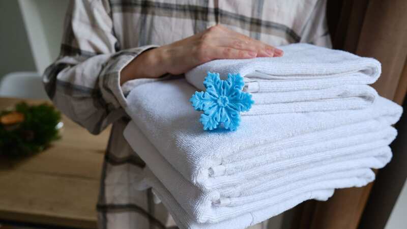 Some Brits confessed to only washing their towels once a year (stock photo) (Image: Getty Images/iStockphoto)