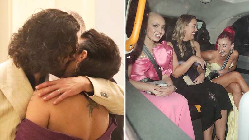 Strictly stars leave Pride of Britain with Graziano and Kym Marsh sharing kiss