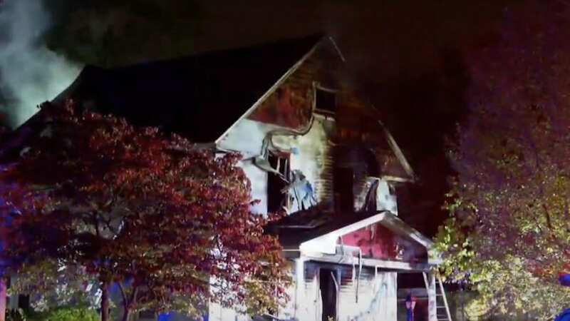 Two children died in a fire that broke out at their home in Kalamazoo, Michigan