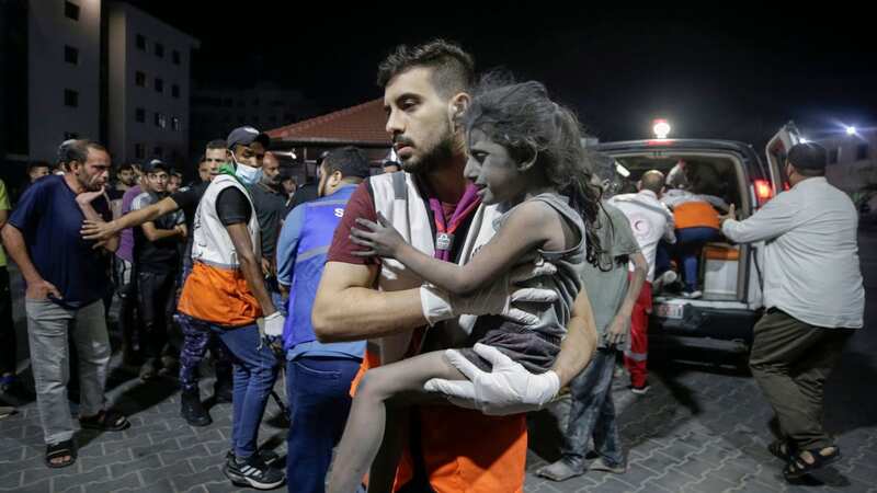 The Israeli army said on Monday it carried out over 500 strikes on targets across the Gaza Strip (Image: HAITHAM IMAD/EPA-EFE/REX/Shutterstock)