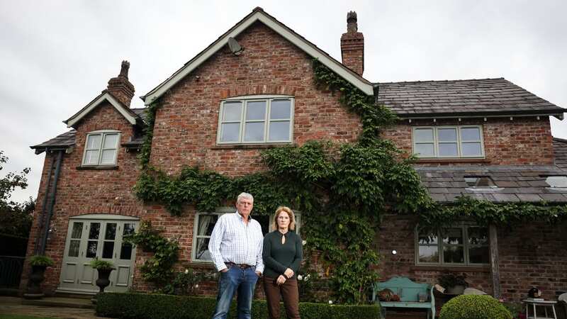 Andrew and Mary Daniel sold their house to HS2 and are now going to have to move despite the project not going ahead. (Image: Manchester Evening News)