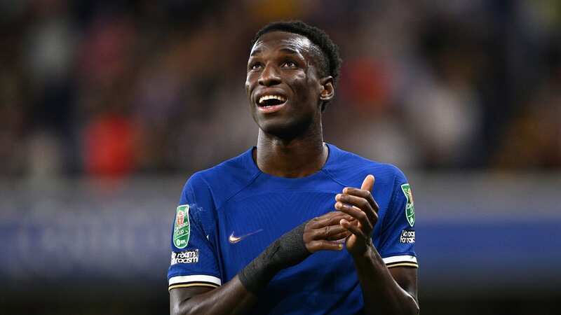 Nicolas Jackson has undergone a minor procedure on his wrist (Image: Getty Images)