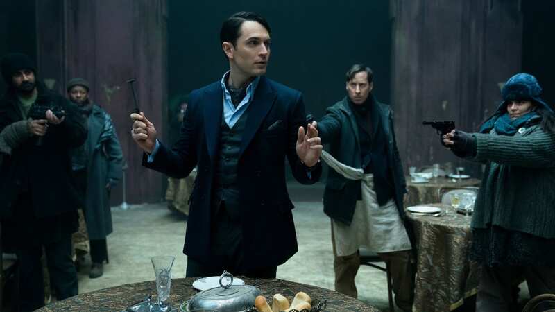 Colin Woodell as Winston Scott in The Continental (Image: Katalin Vermes/Starz Entertainment/Amazon Studios)