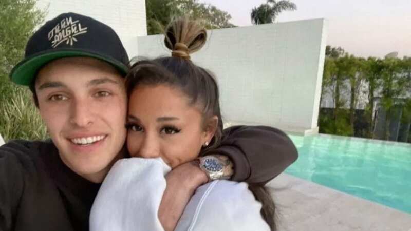 Ariana and Dalton settled their divorce last week (Image: arianagrande/Instagram)
