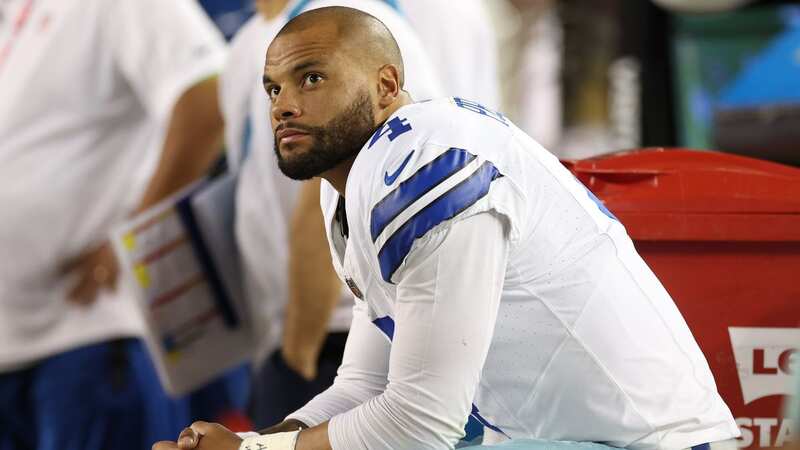 Dak Prescott threw three interceptions on a miserable night for the Cowboys at Levi