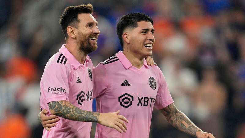 Lionel Messi has struck up an understanding with teammate Facundo Farias during the fledgling months of their Inter Miami careers (Image: Jeff Dean/USSF/Getty Images for USSF)