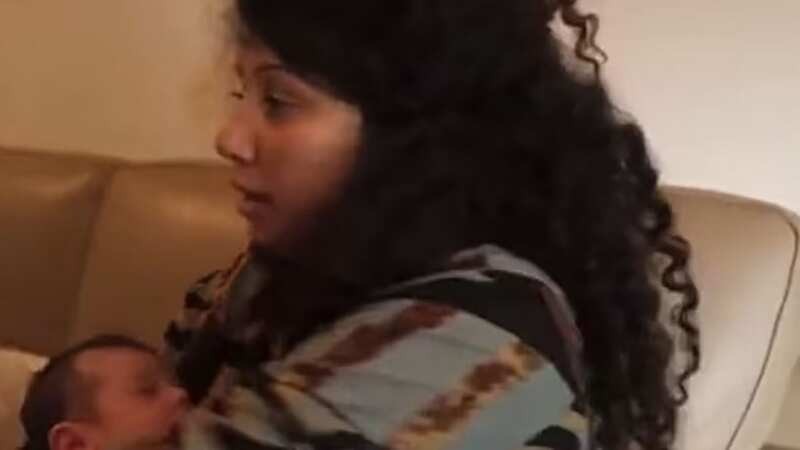 Devastating moment woman finds out her husband has been slaughtered by Hamas