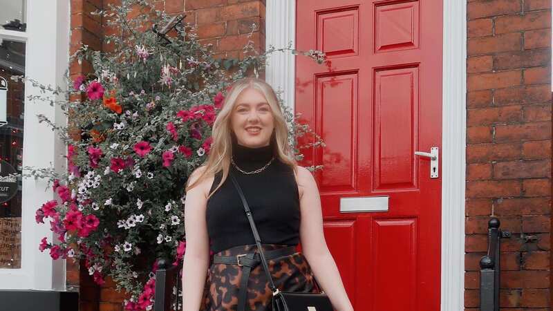 Reporter Bethan Shufflebotham in New Look