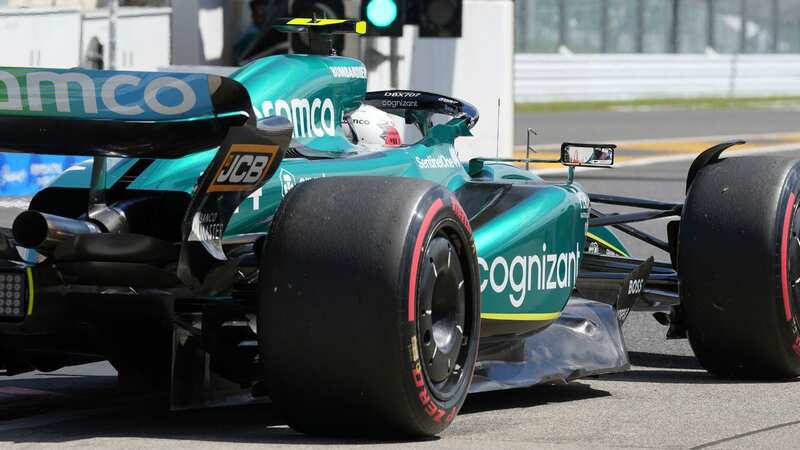 Cognizant is losing its Aston Martin title sponsorship, but will still work with the F1 team (Image: AP)