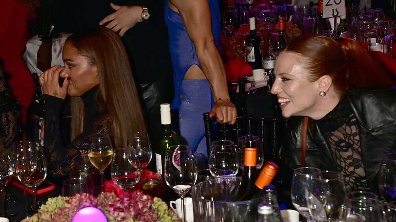 Alex Scott and Jess Glynne 