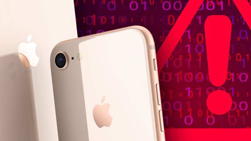 Apple iPhone warning (Image: APPLE • GETTY)