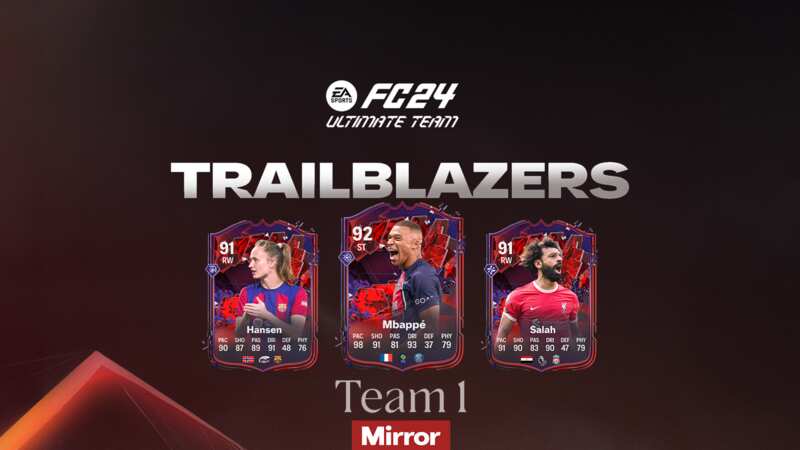 EA FC 24 Trailblazers Team 1 revealed: PSG and Barcelona stars headline incredible team (Image: EA SPORTS)