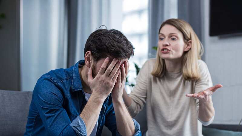The woman was devastated after finding out her partner