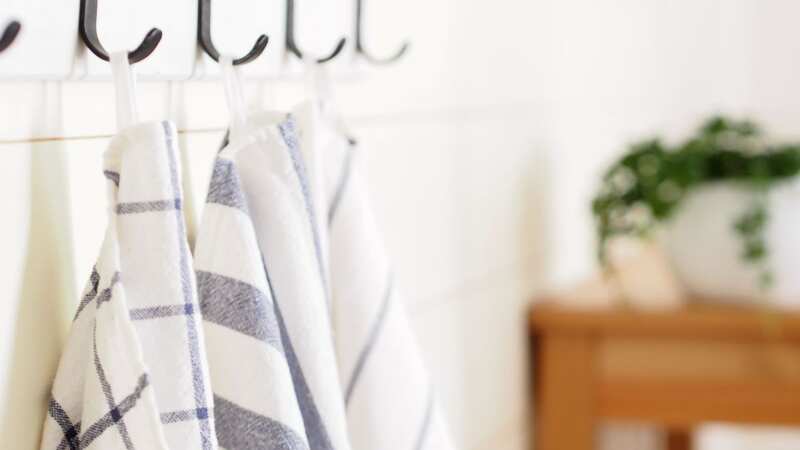 An expert has revealed how often we should wash tea towels (Image: Getty Images/iStockphoto)