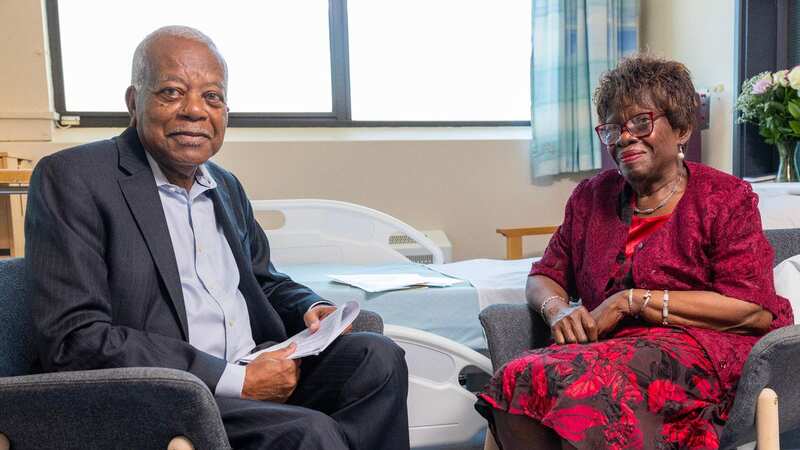 Sir Trevor McDonald surprises Windrush nurse 