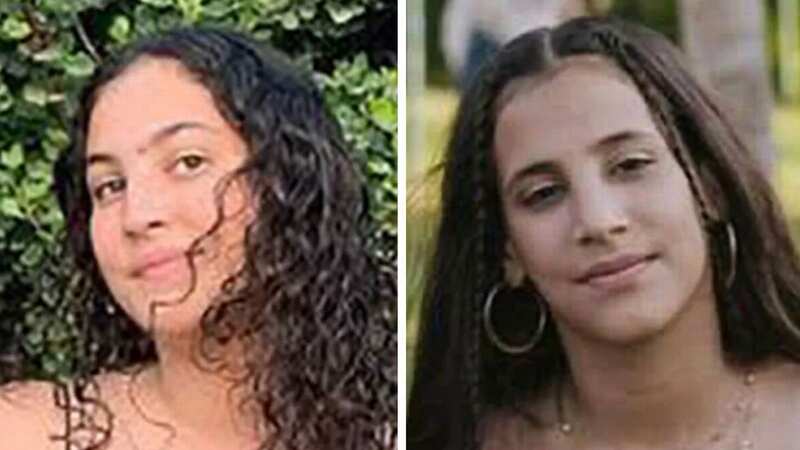 Noiya (left) and Yahel (right) were reported missing by their family (Image: BBC)