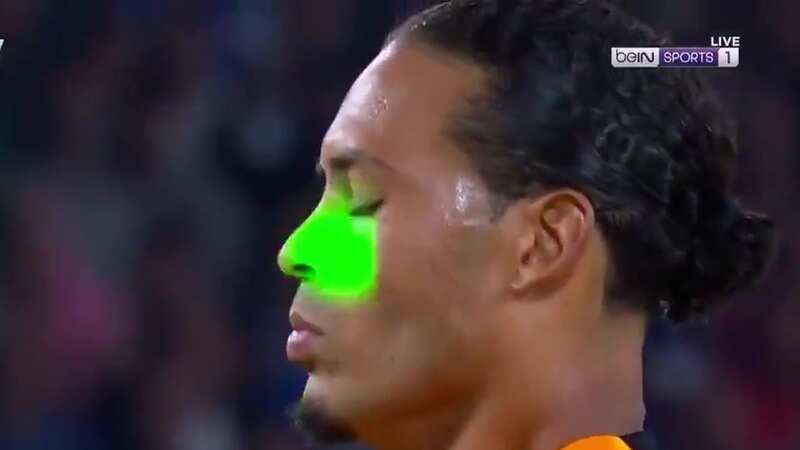 Van Dijk fumes despite scoring crucial penalty after laser distraction