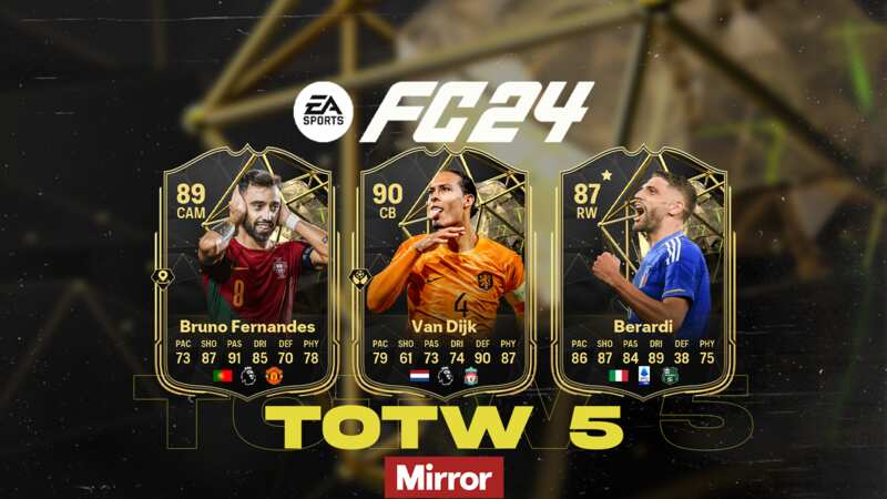 EA FC 24 TOTW 5 revealed: 90-rated Liverpool star headlines awful squad (Image: EA SPORTS)