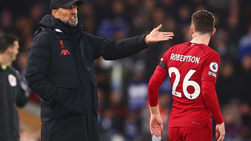 Andy Robertson suffered a shoulder injury while playing for Scotland (Image: Jose Luis Contreras/Getty Images)