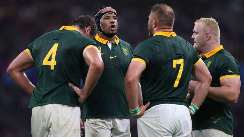 South Africa players celebrate their final win in 2019 (Image: Getty Images)