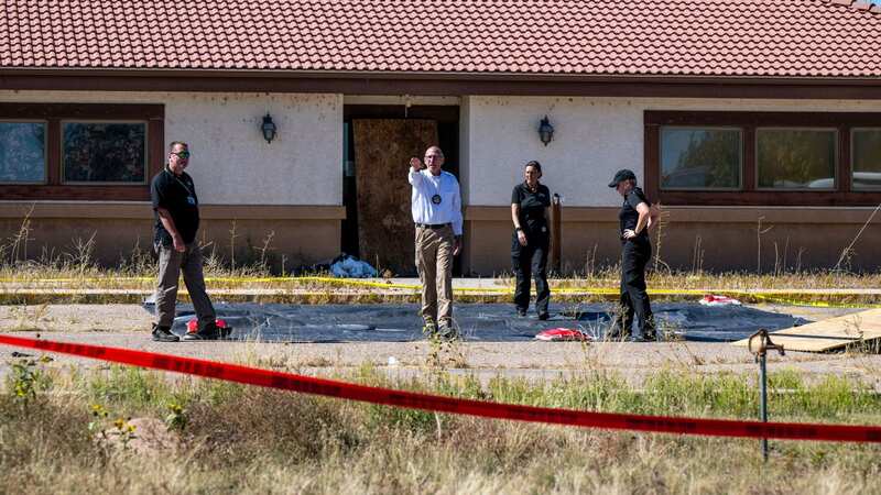 Nearly 200 decaying bodies were found inside the Return to Nature Funeral Home facility in rural southern Colorado (Image: AP)