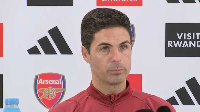 Mikel Arteta spoke about his injury worries (Image: Sky Sports)
