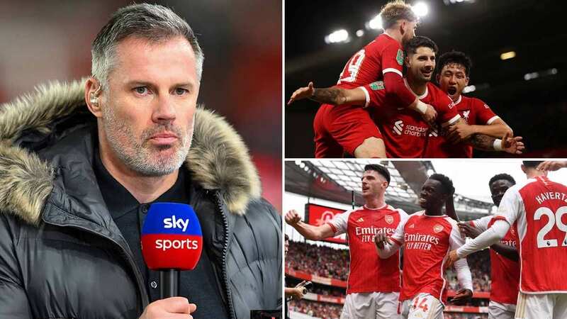 Jamie Carragher predicts where Liverpool and Arsenal will finish this season