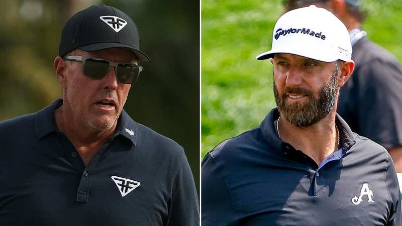 Dustin Johnson called out Phil Mickelson (Image: AP)