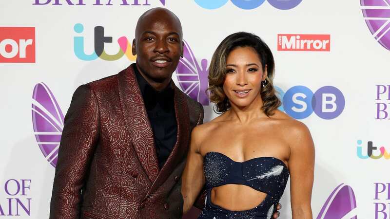 Karen Hauer attended the Pride of Britain awards with her Strictly dance partner Eddie Kadi (Image: Daily Mirror)