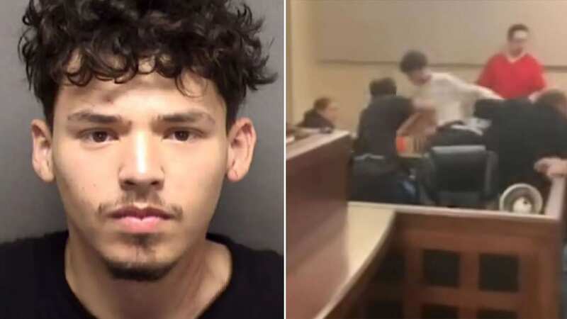 Murder suspect attacked by victim’s family in court after 