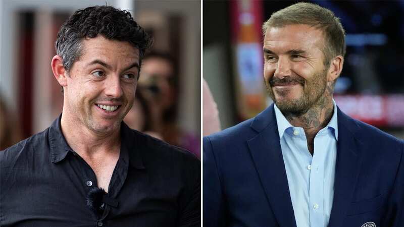 David Beckham could have Rory McIlroy to count upon is he is to launch a consortium to buyout Manchester United (Image: Sky Sports)