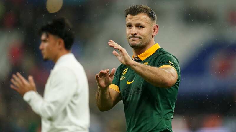 Danny Care applauds the England fans after their Rugby World Cup semi-final defeat (Image: PA Wire/PA Images)