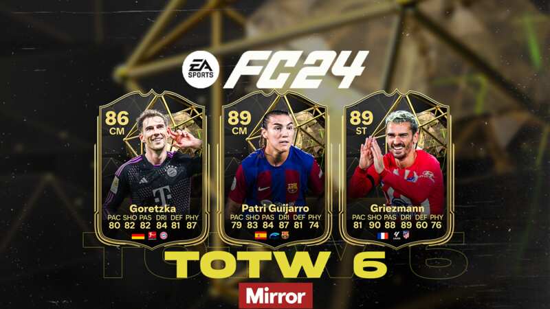 EA FC 24 TOTW 6 predictions: Antoine Griezmann headlines impressive squad (Image: EA SPORTS)