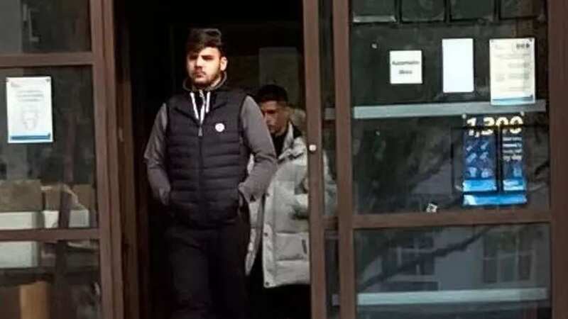 Mario Zupko and Frantisek Bunda outside Derby Crown Court (Image: DerbyshireLive/BPM)