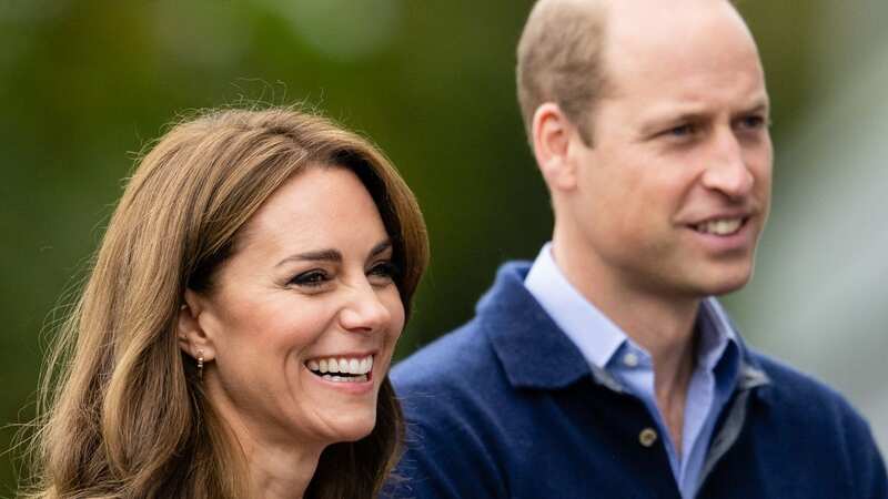 William and Kate during their visit to SportsAid (Image: Samir Hussein/WireImage)