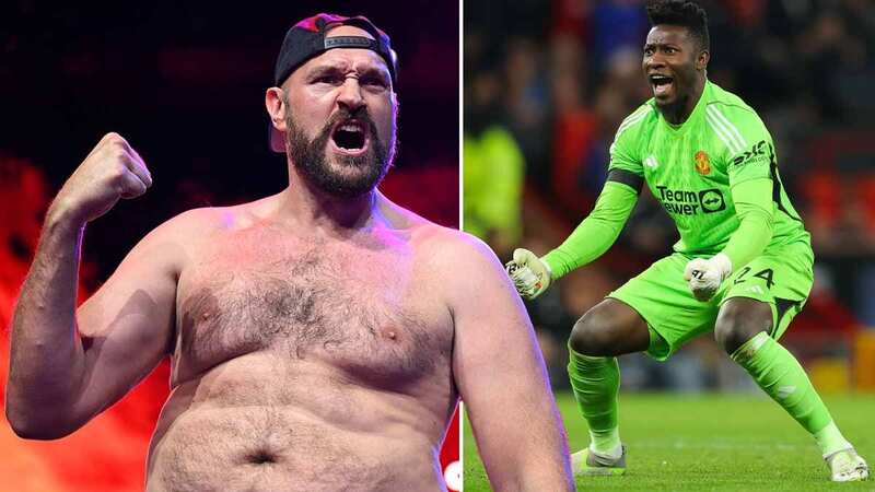 Tyson Fury sends message to Andre Onana after goalkeeper