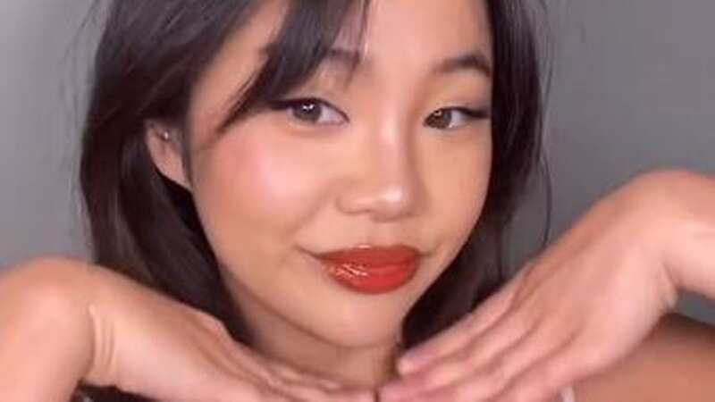 TikTokker @immbunny showing how to get the perfect Cherry Girl make up (Image: @immbunny)