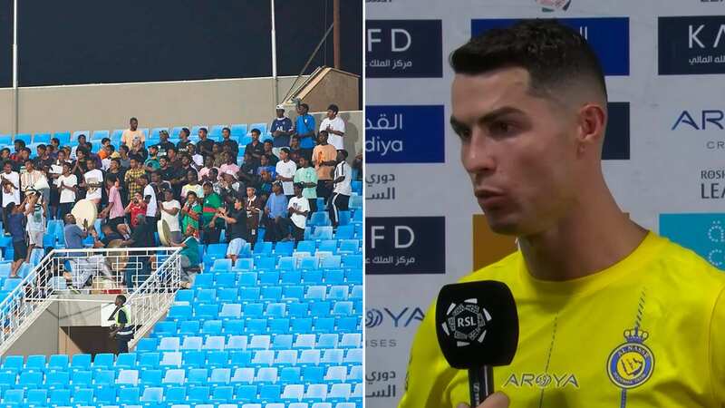 Ronaldo hits back at Saudi question as attendances plummet to embarrassing level