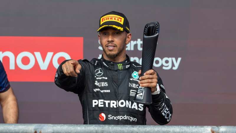 Lewis Hamilton lost his second-place finish at the United States Grand Prix after being disqualified (Image: Getty Images)