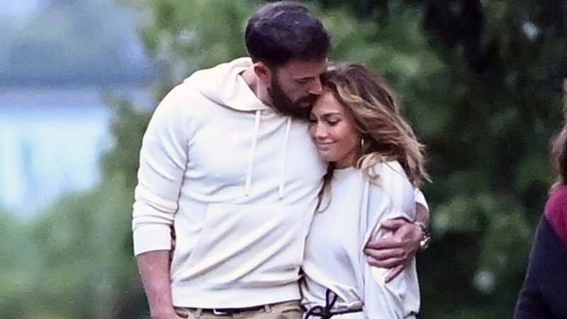 Jennifer Lopez and Ben Affleck looked so happy