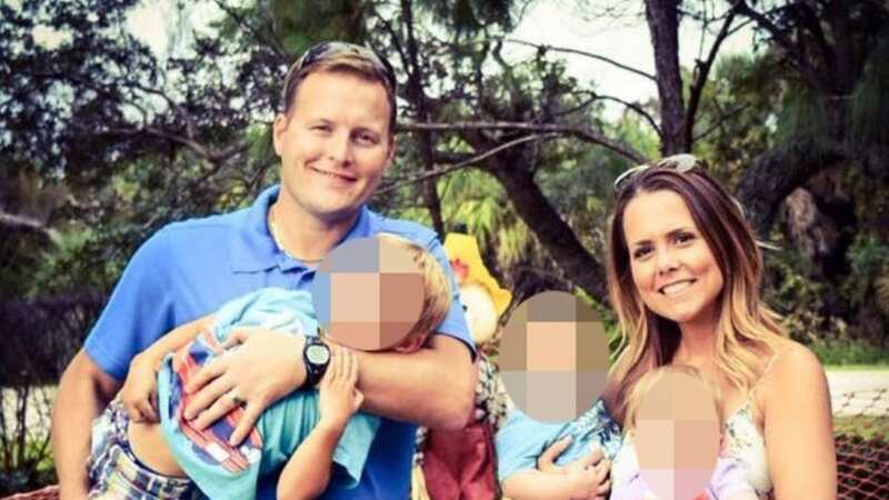 He died before his wife Amy and children were able to say goodbye (Image: NATE DAVENPORT/FACEBOOK)