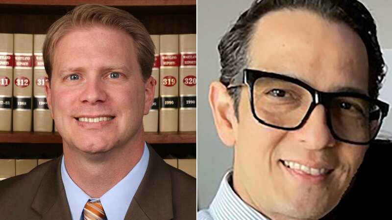 Pedro Argote (right) and Judge Andrew Wilkinson (left)