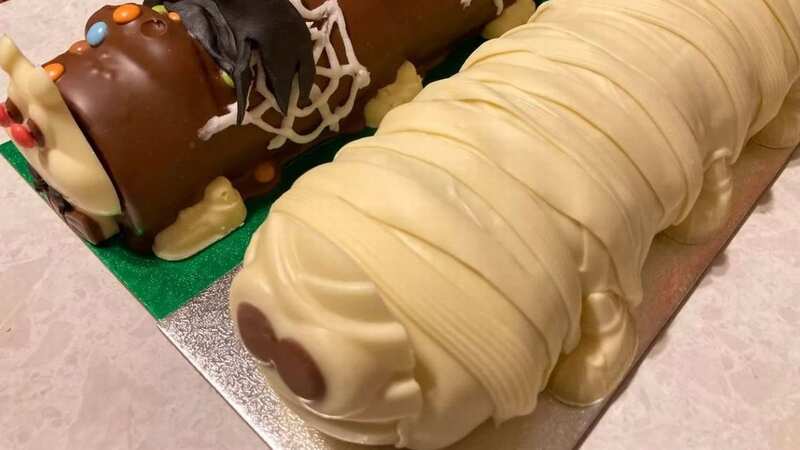 Emma pitted the caterpillar cakes against each other (Image: Manchester Family/MEN)