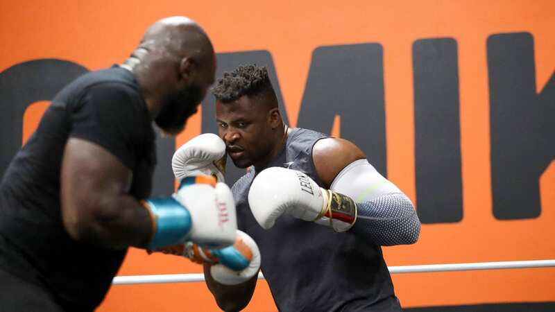 Francis Ngannou broke sparring partners leg in training for Tyson Fury fight