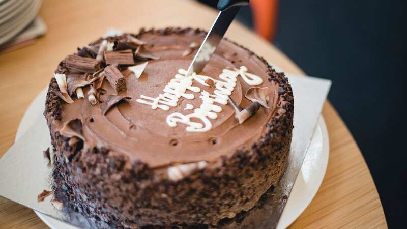 A teenager celebrating their birthday wasn